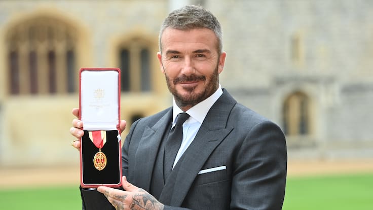 “Es un honor que llevaré con orgullo toda la vida”: David Beckham es nombrado caballero del Reino Unido