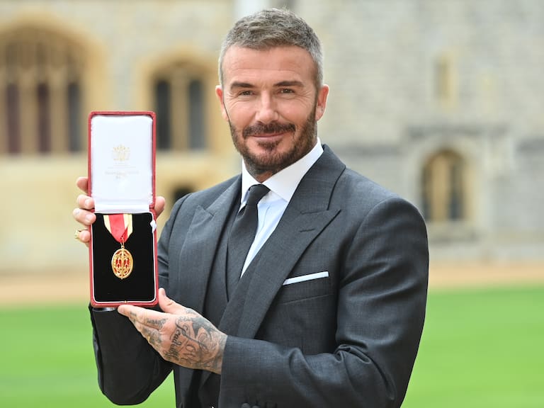 “Es un honor que llevaré con orgullo toda la vida”: David Beckham es nombrado caballero del Reino Unido