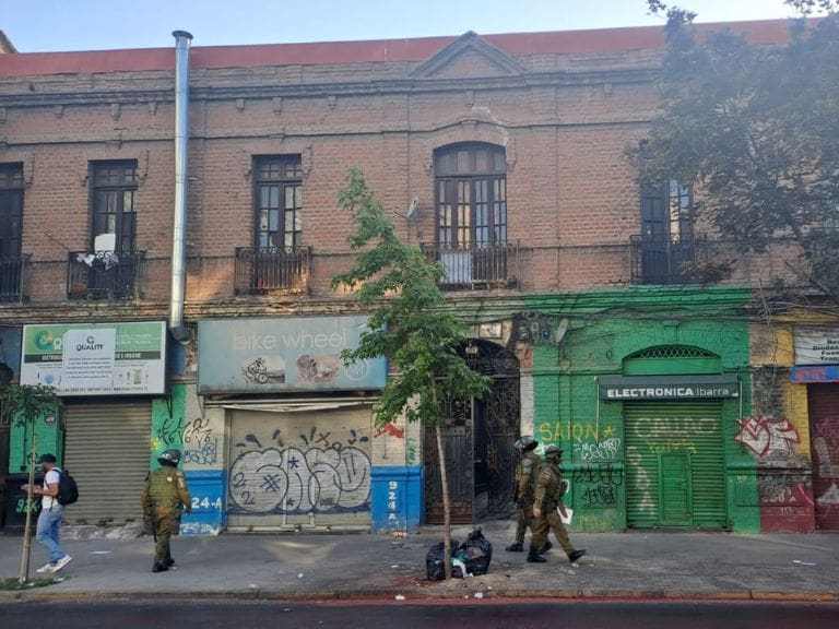 Desalojo de cité en Santiago centro - Richard Jiménez - ADN Hoy - 12 de diciembre de 2023