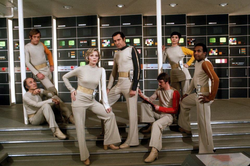 El artista en Space 1999, una de las ficciones emblemáticas donde participó.