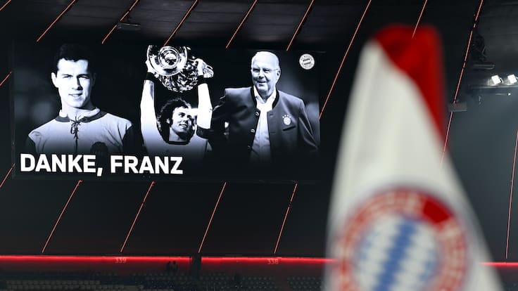 Bayern Múnich se deshizo en homenajes al fallecido Franz Beckenbauer