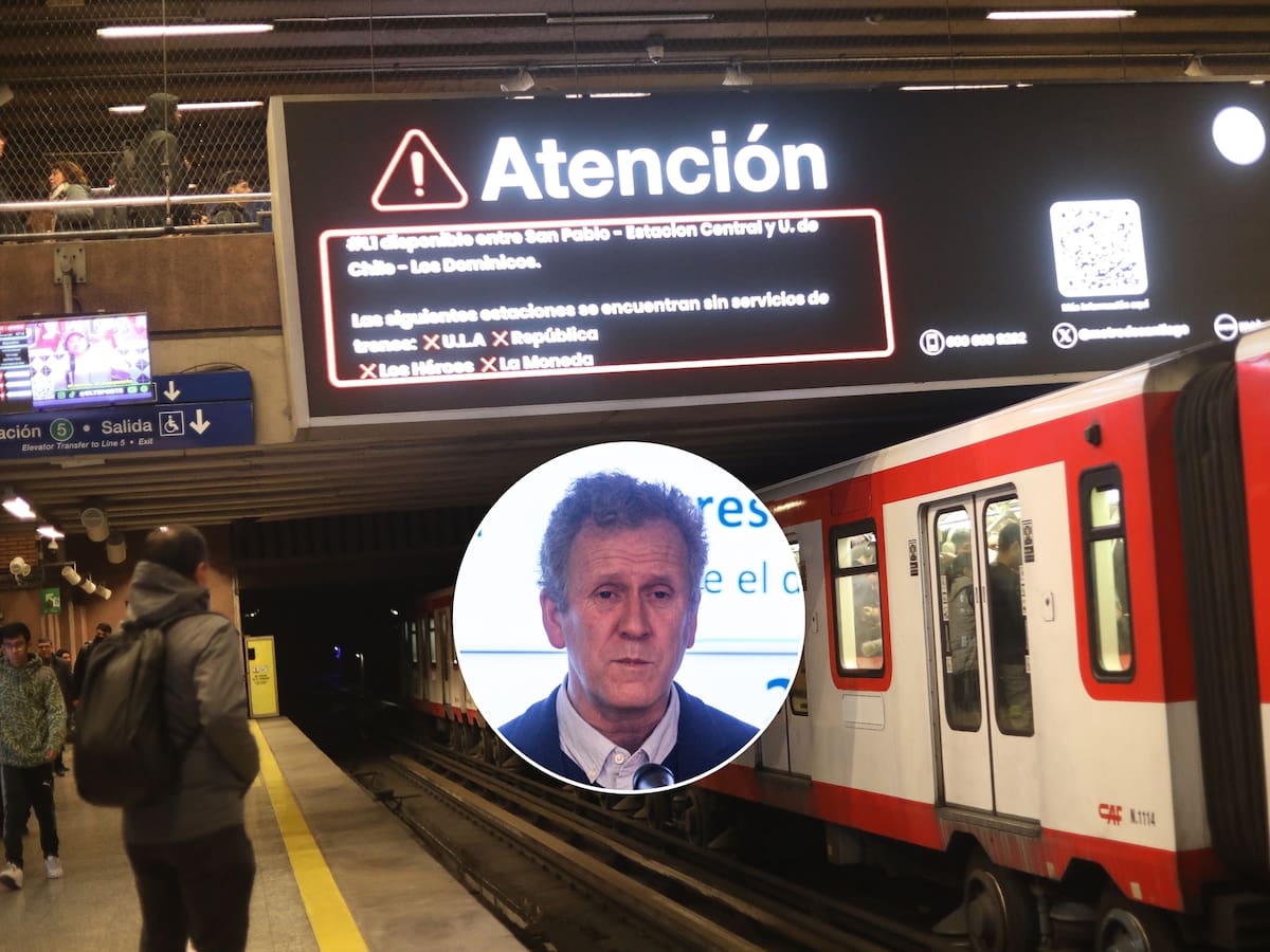 Ministro Muñoz ante el aumento de incidentes en el Metro de Santiago: “El 40% de los problemas ocurrió en la Línea 1”