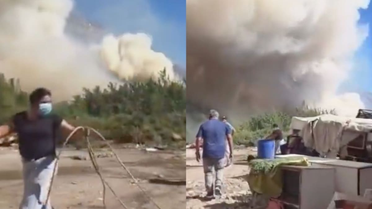 Incendio forestal activa Alerta Roja en Camiña: confirman tres viviendas afectadas