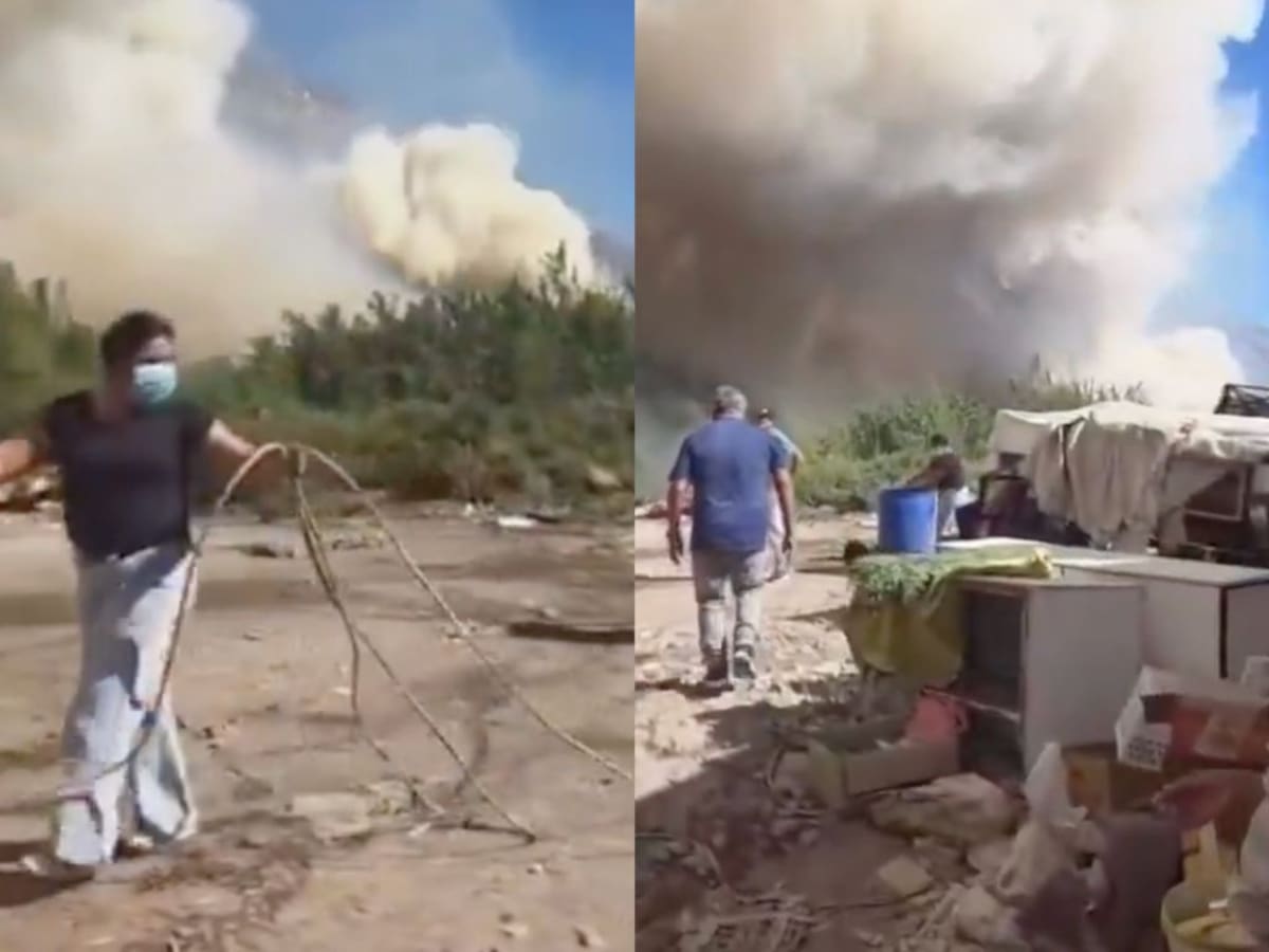 Incendio forestal activa Alerta Roja en Camiña: confirman tres viviendas afectadas