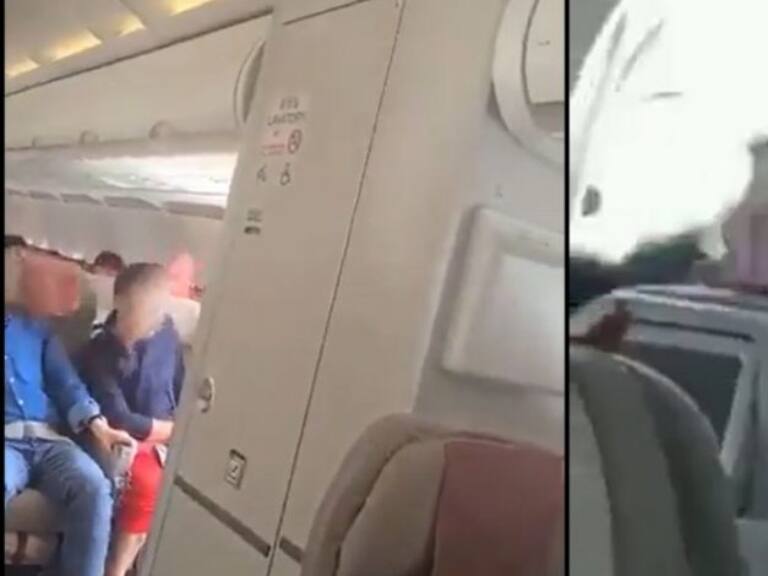Hasta 10 años de cárcel: detienen a sujeto que abrió la puerta de un avión en pleno vuelo
