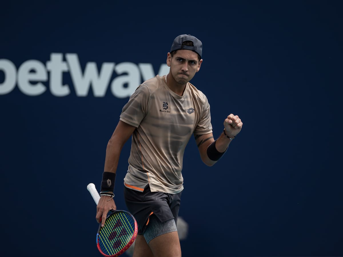Alejandro Tabilo ya tiene horario para enfrentar la segunda ronda del Masters 1000 de Roma ante el alemán Yannick Hanfmann