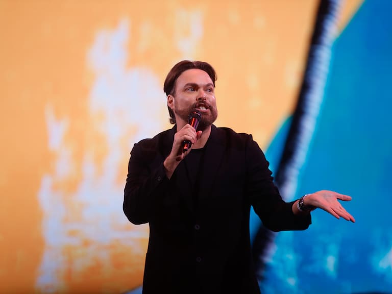 23 DE FEBRERO DE 2025 / VALPARAÍSO
El Humorista George Harris durante el 64 Festival Internacional de la Canción Viña 2025 en la Quinta Vergara
FOTO: DIEGO MARTIN/AGENCIAUNO