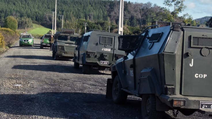 Megaoperativo en La Araucanía deja 137 personas detenidas
