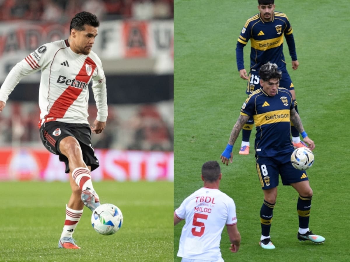 Solo uno de los chilenos asoma como titular en el Superclásico de Argentina entre Boca Juniors y River Plate
