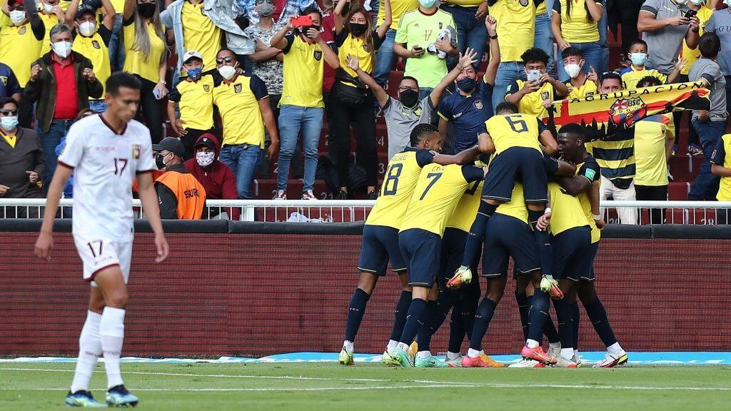 Ecuador derrotó a Venezuela y se afianzó en zona de clasificación a Qatar 2022