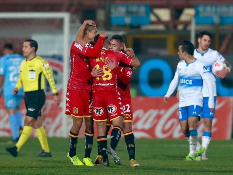 En un partidazo, Unión Española derrotó a la UC en Santa Laura y trepó varios puestos en la tabla de posiciones del Torneo Nacional