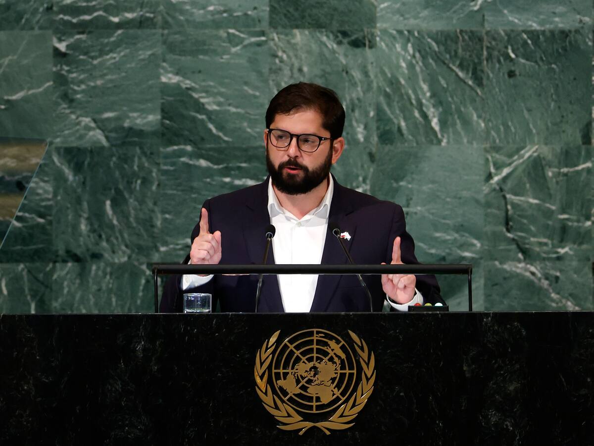 Presidente Boric será parte de Asamblea General de la ONU en septiembre