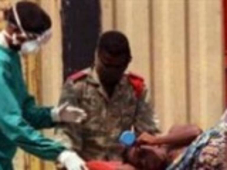 Capital de Liberia vivió revuelta en barrio con cuarentena sanitaria por ébola