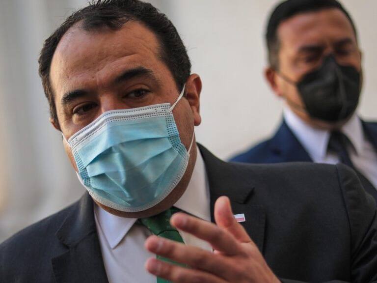 6 de Octubre del 2021/SANTIAGOEl subsecretario del Interior, Juan Francisco Galli, llega al Palacio de La Moneda, y se refiere a la detención de los presuntos implicados en el asesinato del sargento Benavides.
FOTO: SEBASTIAN BELTRAN GAETE/AGENCIAUNO