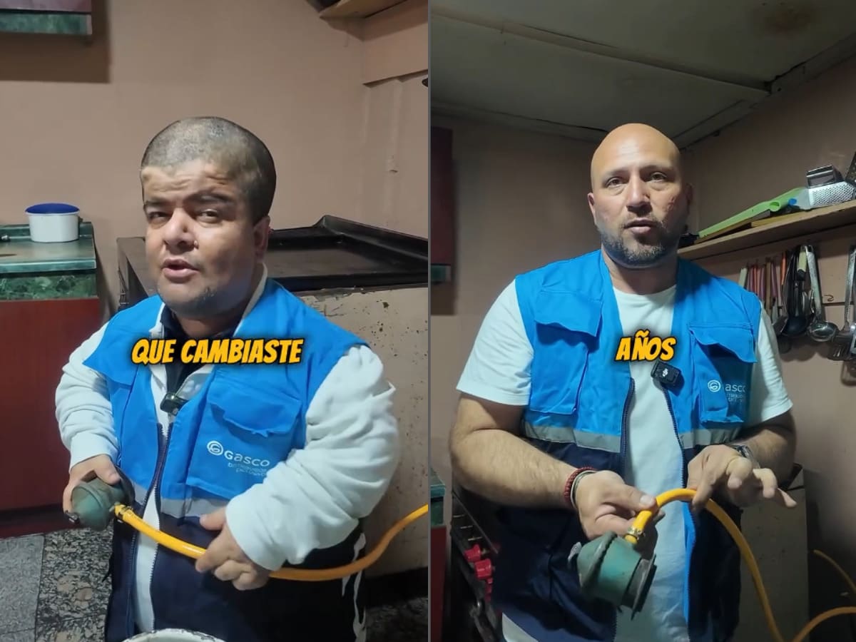 “Te apuesto que está mala”: Expertos revelan cuándo hay que cambiar la manguera del gas en las casas
