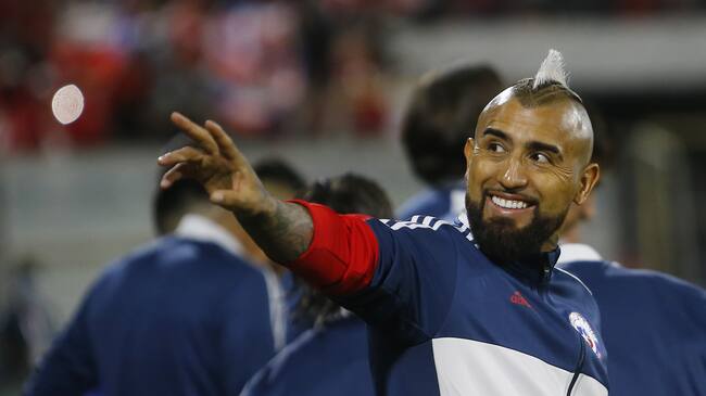 Arturo Vidal flamengo