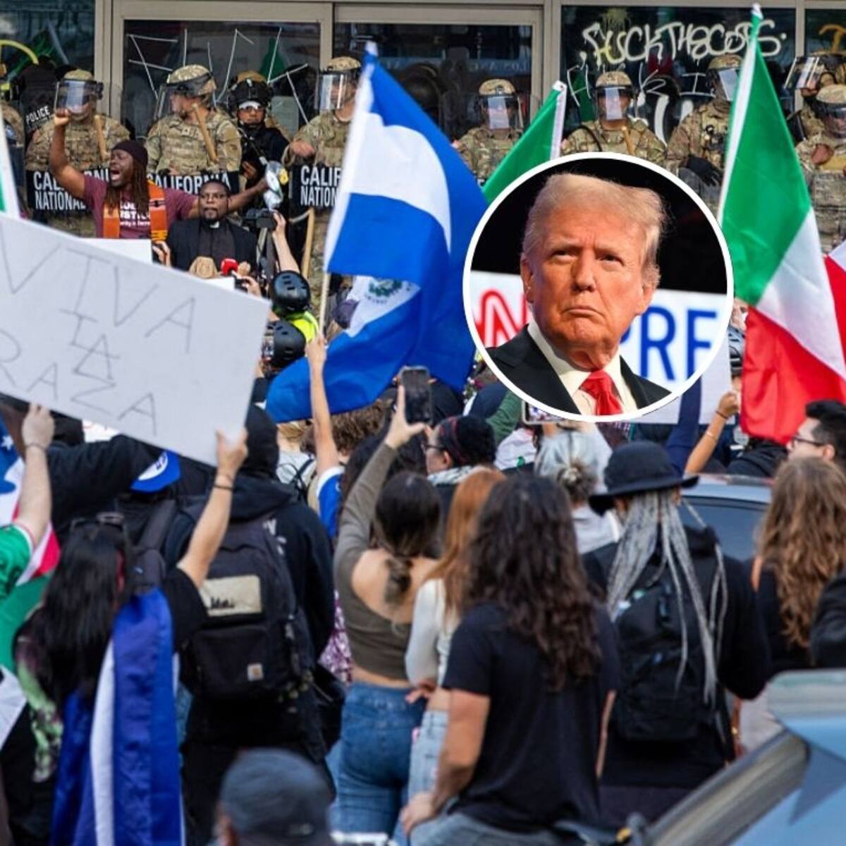Analista internacional y protestas en EE.UU. por redadas migratorias: “Todo esto es un escenario que el propio Trump creó”