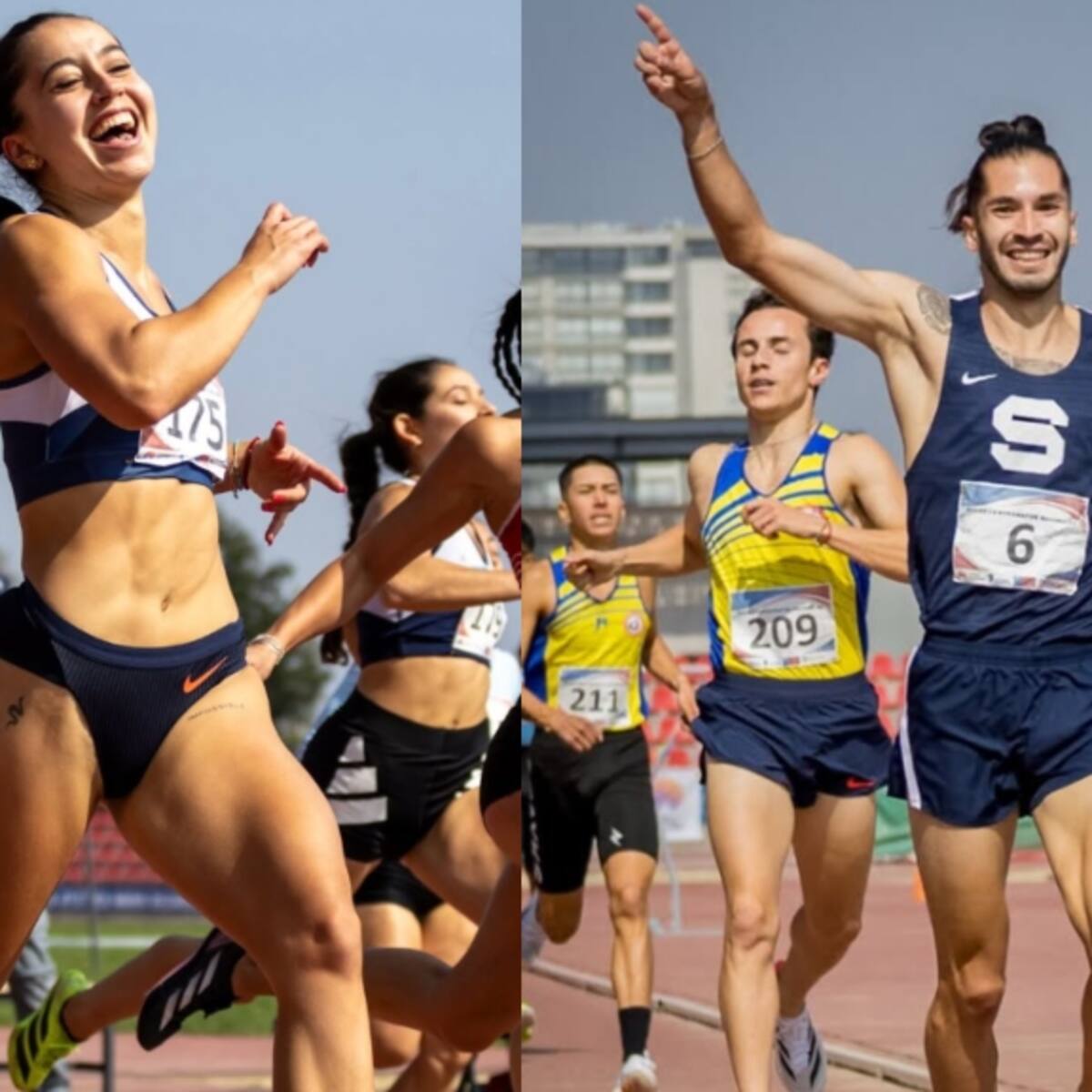 Anaís Hernández y Carlos Díaz marcan supremacía en el Nacional de Atletismo