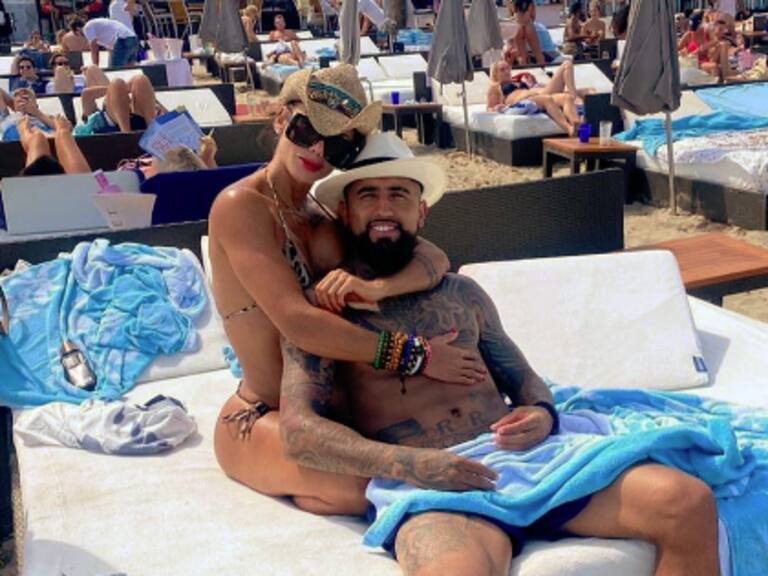 «Eres un guerrero»: Sonia Izasa dedicó romántico mensaje de apoyo a Arturo Vidal tras su operación