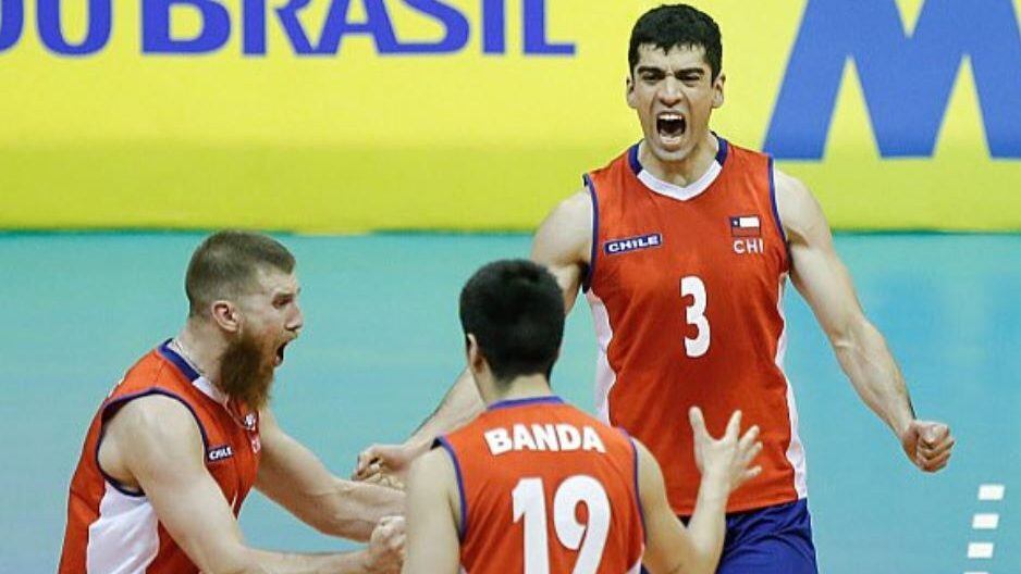 Selección chilena de voleibol terminó tercera en el Sudamericano de Brasil