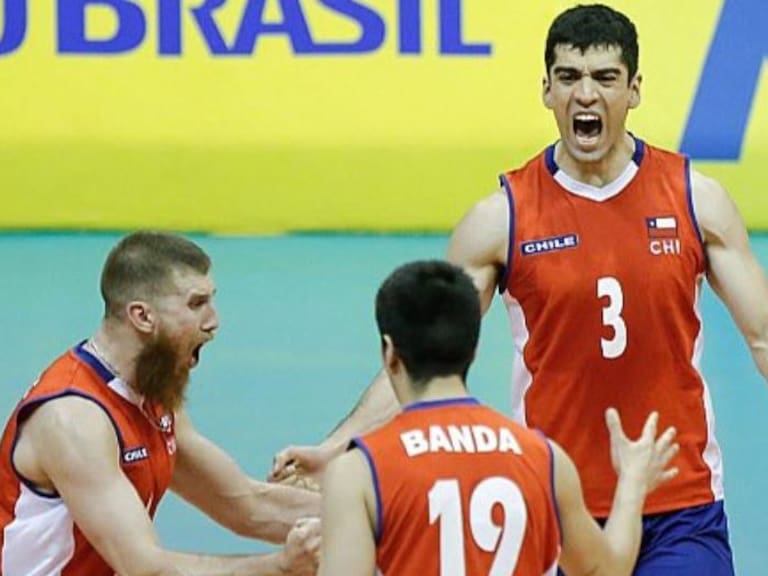 Selección chilena de voleibol terminó tercera en el Sudamericano de Brasil