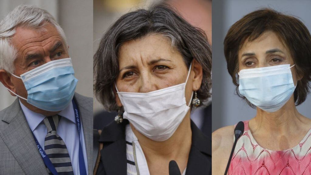 Ximena Aguilera - Paula Daza - Enrique Paris - Ministra de Salud - Cambio de Gabinete
