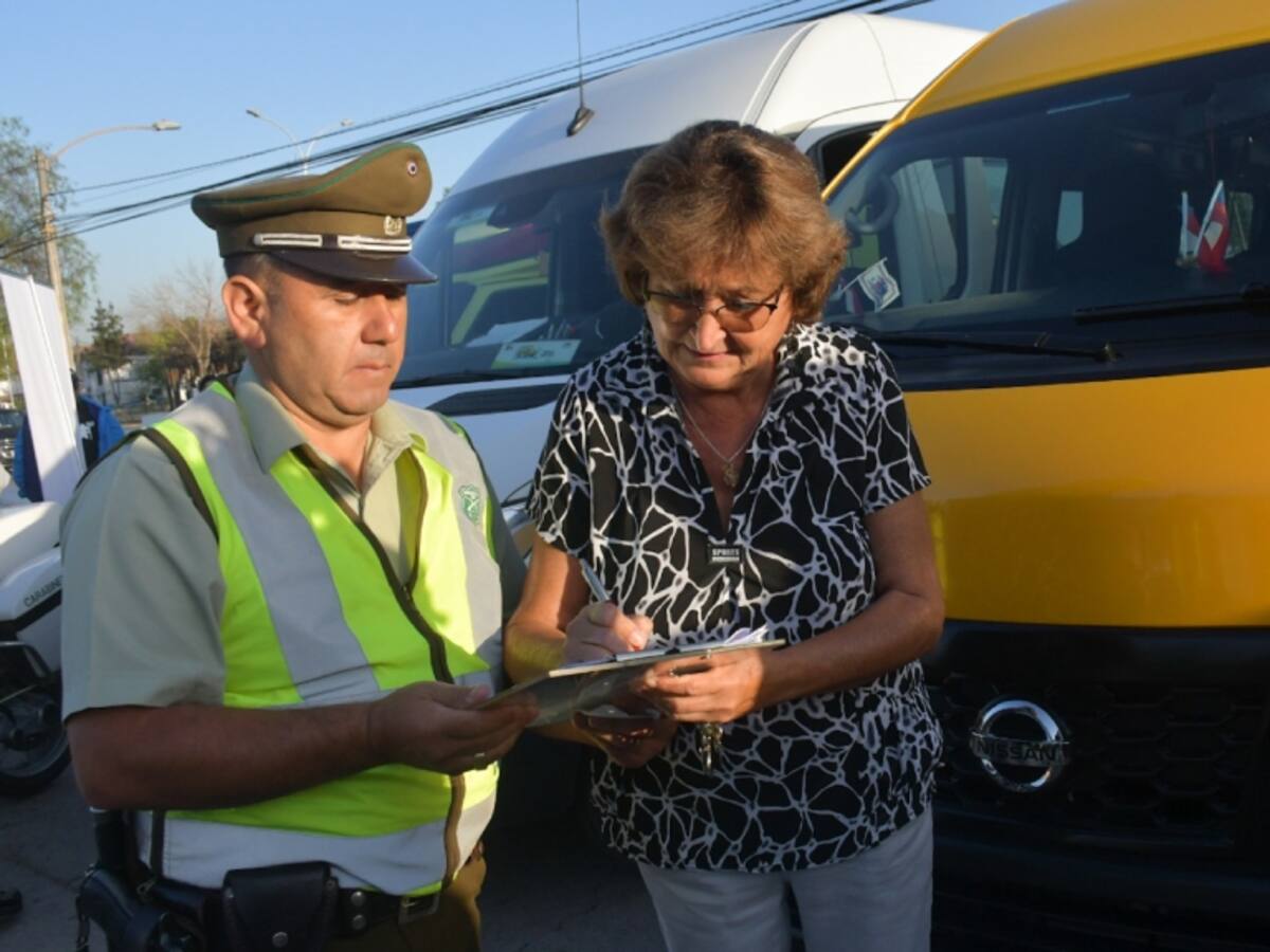 Autoridades realizan fiscalización de transportes escolares tras inicio de año académico