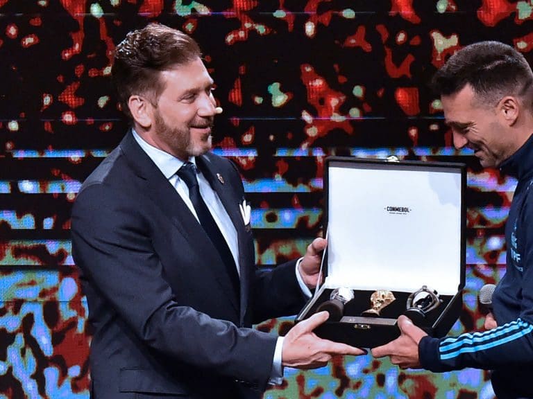 «Noche de estrellas»: la fiesta que armó Conmebol para festejar a la Argentina campeona del mundo