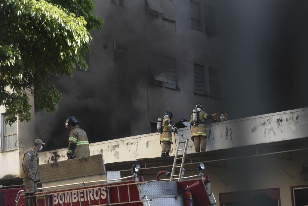 Incendio del Hospital Bonsucesso Federal de Río de Janeiro