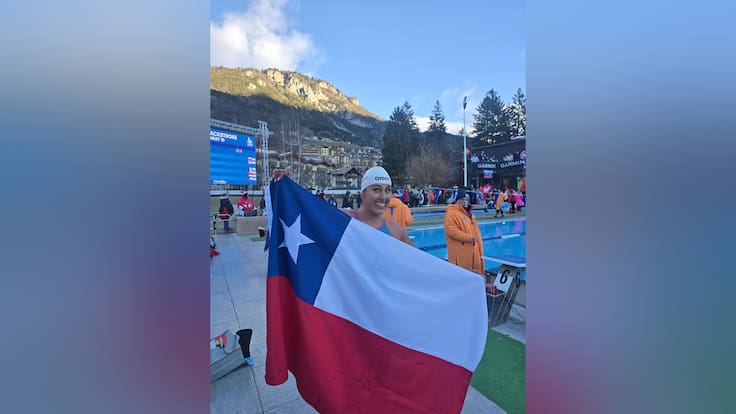 ¡La mejor del planeta! Bárbara Hernández gana la medalla de oro en Mundial de Aguas Gélidas de Italia