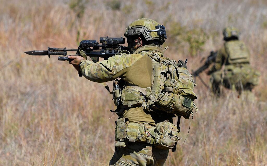 Soldados del ejército australiano