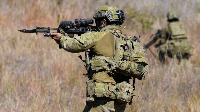Soldados del ejército australiano