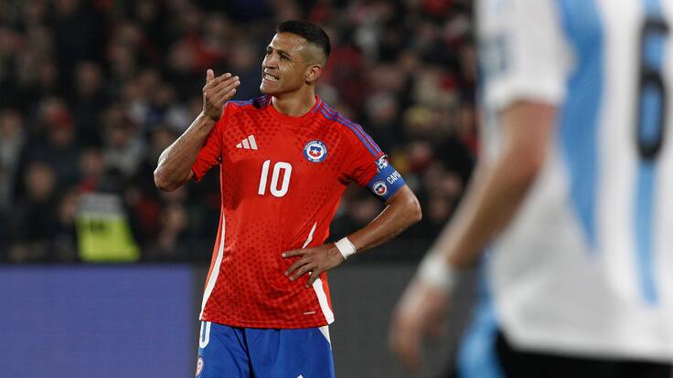 Alexis Sánchez post partido contra Argentina por Eliminatorias