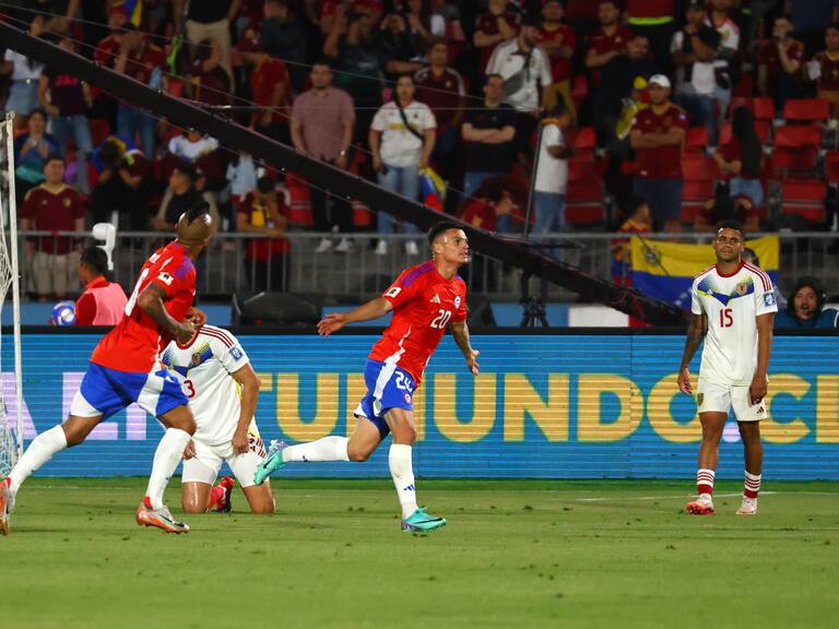 Chile da vuelta el marcador ante Venezuela en el Estadio Nacional y vuelve a tomar aire en las Eliminatorias 2026