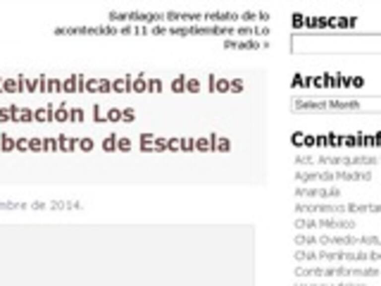 Grupo anarquista «Conspiración de las Células del Fuego» reivindicó atentados explosivos