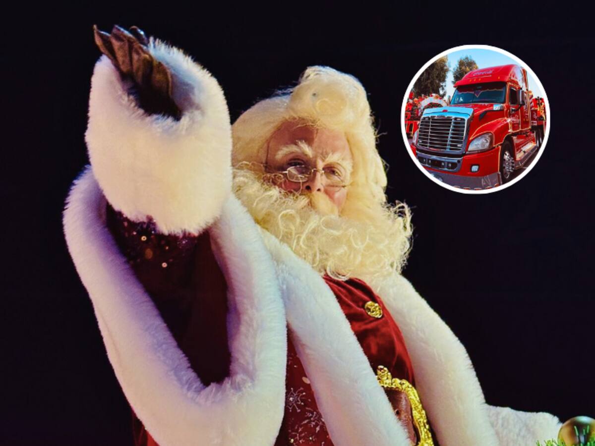 Caravana Navideña Coca Cola 2025 revela su primer recorrido: fecha, horario y calles por donde pasará el Viejito Pascuero en Chile