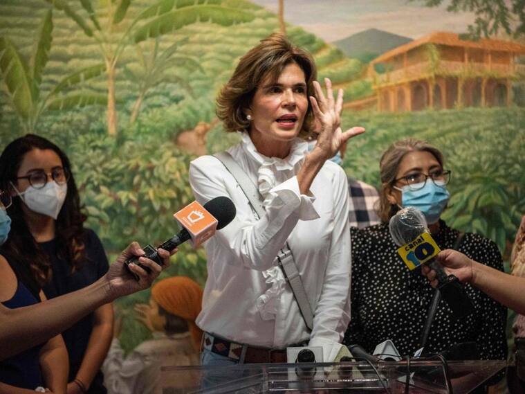 La exprecandidata presidencial de Nicaragua Cristiana Chamorro