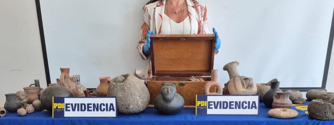 Tenencia ilegal de piezas arqueológicas en Paihuano