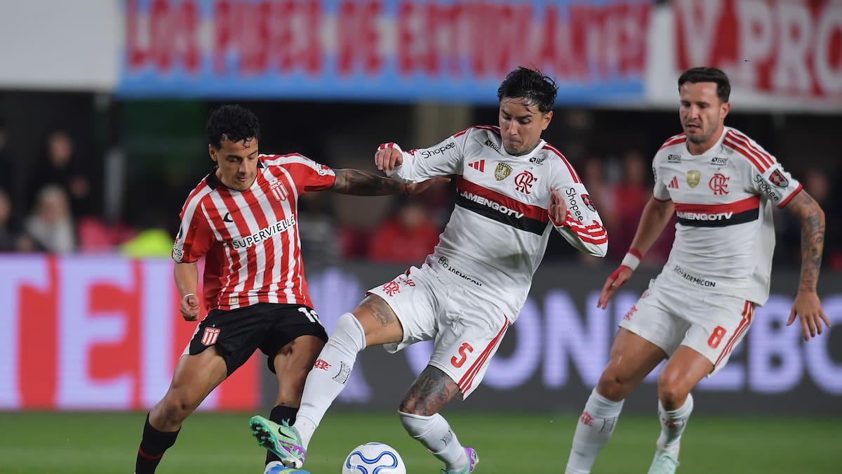 Con Pulgar de titular: Flamengo iguala con Estudiantes y el finalista de Libertadores se define en el Maracaná