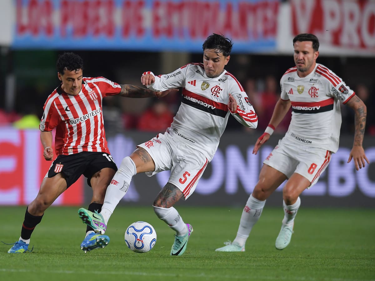 Con Pulgar de titular: Flamengo iguala con Estudiantes y el finalista de Libertadores se define en el Maracaná
