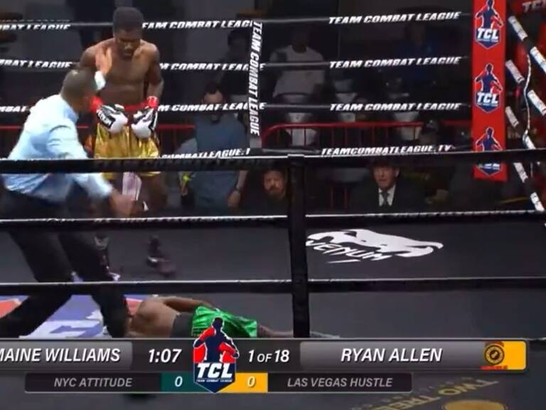 Boxeo: el colapso sufrido por Tramaine Williams en pleno combate