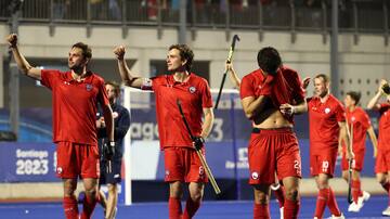 Los Diablos caen en su debut en el Preolímpico de hockey césped