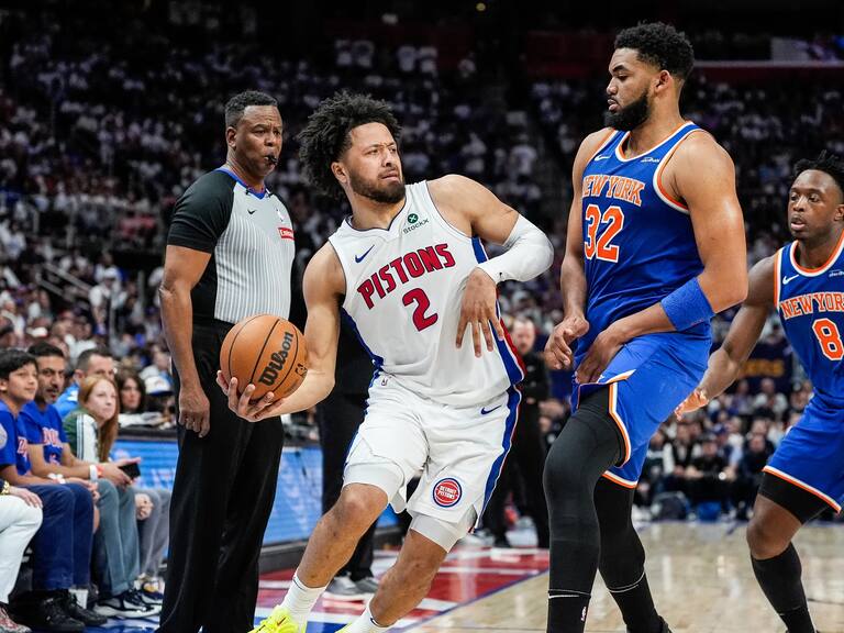 Playoffs NBA: los Pistons vencieron a los Knicks como visitantes y siguen con vida