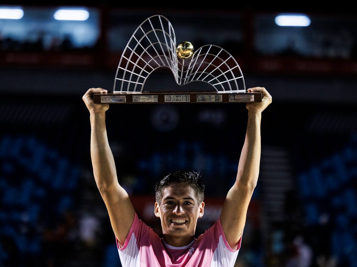 Sebastián Báez llega a defender el título del Chile Open tras coronarse bicampeón en Río de Janeiro