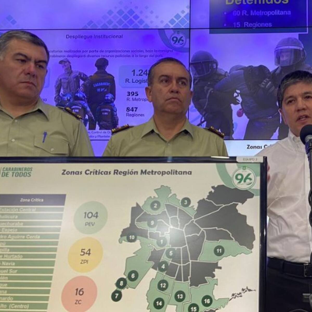 Autoridades anuncian investigaciones tras violenta conmemoración del Día del Joven Combatiente «para que ataques a carabineros y civiles no tengan impunidad»