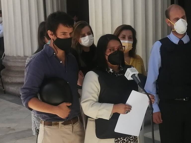 Con chalecos y cascos antibalas: convencionales presentan iniciativa de norma