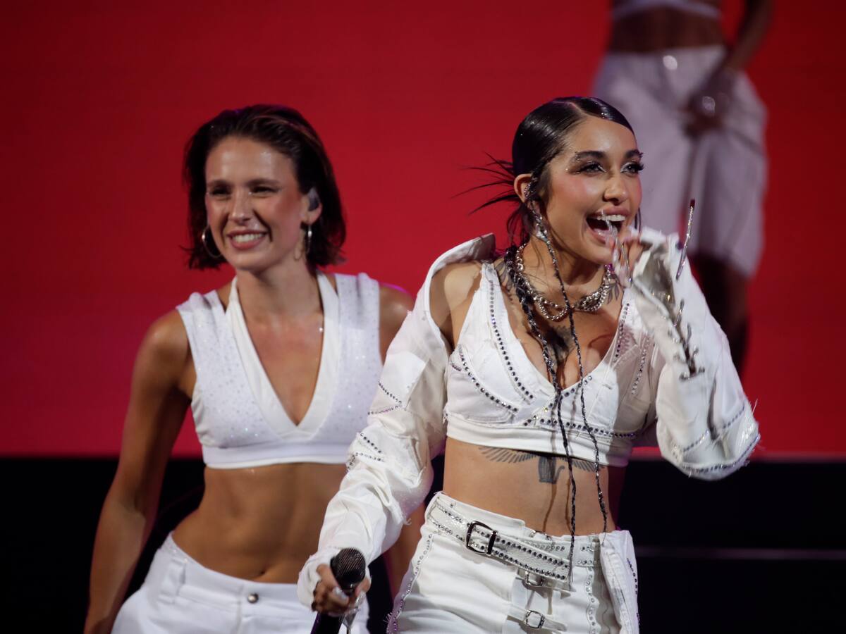 “¿De Los Ángeles? Thank you”: El divertido momento de confusión que protagonizó María Becerra en el Festival de Viña 2024