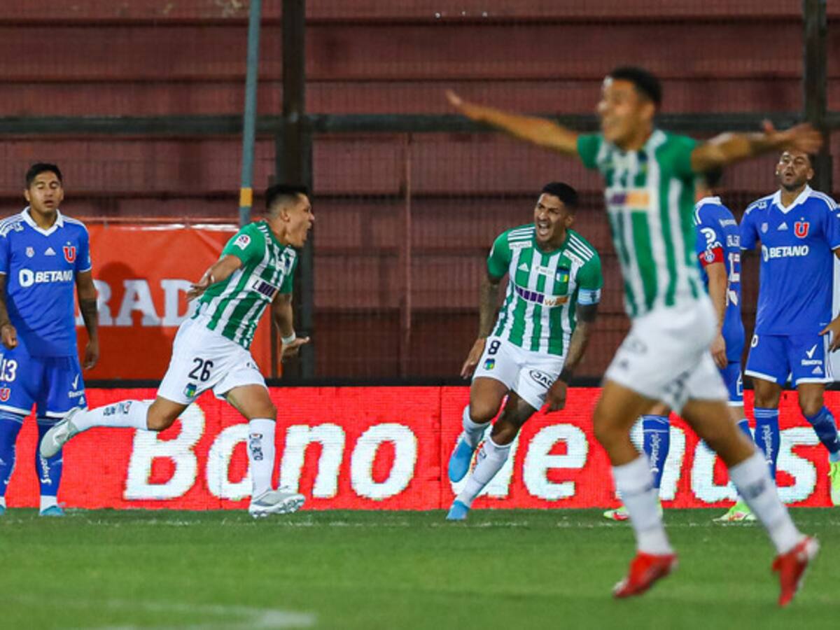 Con 10 jugadores O’Higgins tumbó a la U como forastero en el Santa Laura