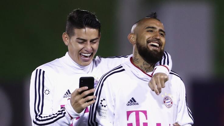 “Mi amigo se mandó esa cag...”: Arturo Vidal revela vergonzoso momento que vivió en la casa de James Rodríguez