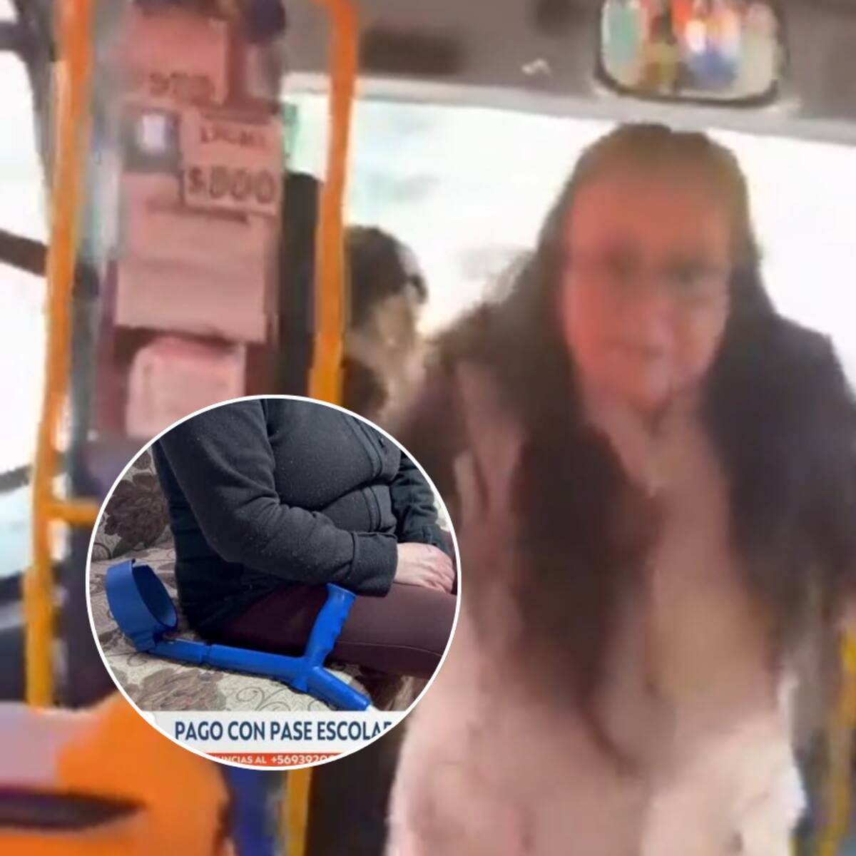 “Ella quiso pegarle a...”: adulta mayor acusada de golpear a embarazada expone inédito dato de lo ocurrido en la micro en Puerto Montt